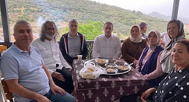 Burhaniye'de Kaymakam Memiş, Dutluca hayrına katıldı