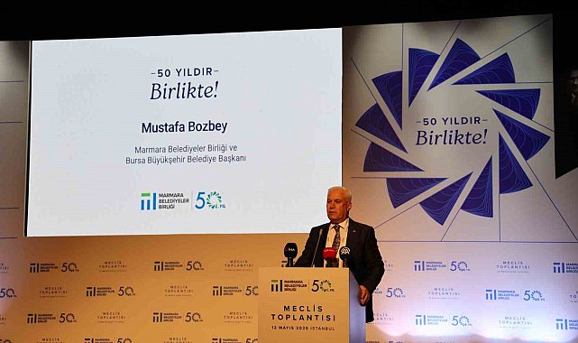 Bursa Büyükşehir Belediye Başkanı Bozbey: "En ivedi zamanda Marmara Denizi'ni kurtarmak için birlikte harekete geçelim"