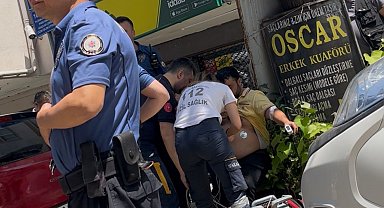 Bursa'da park kavgası iki esnafı birbirine düşürdü : 2 yaralı