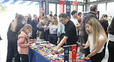 Büyükşehir'in özel öğrencileri, eserlerini görücüye çıkardı