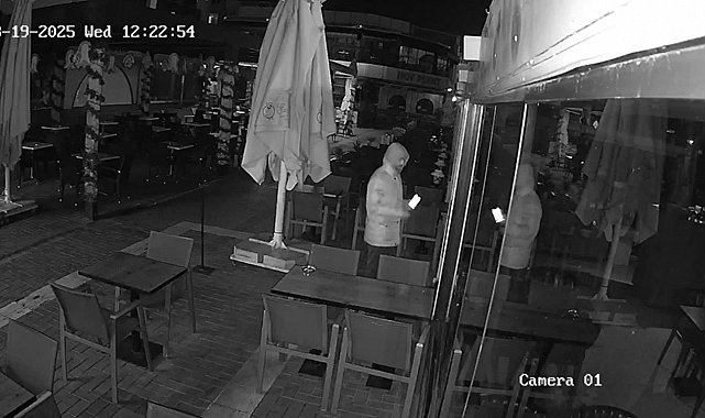 Çalıştığı iş yerini soyan hırsız kamerada: Çaldığı para kasasını mezarlığa gömdü