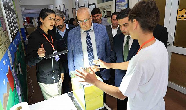 Çameli Anadolu Lisesi Bilim Fuarındaki projeler göz doldurdu