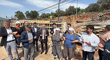 Çamlık Camii'nin temeli dualarla atıldı