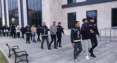 Çanakkale'de operasyon sonucu nitelikli yağmadan 9 şahıs tutuklandı