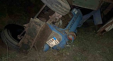 Çanakkale'de tarlada traktör devrildi: 80 yaşındaki çiftçi hayatını kaybetti