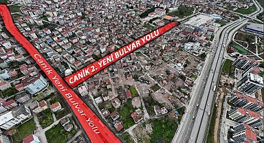 Canik'e 2. Yeni Bulvar Yolu geliyor