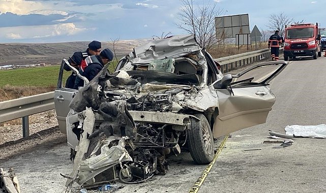 Çankırı'da 1 yılda meydana gelen kazaların bilançosu