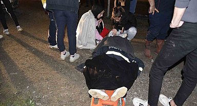 Çarpıştıktan sonra savrulan 2 araç yayaların arasında daldı: 11 yaralı