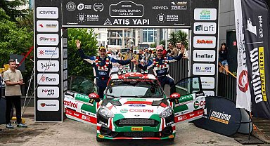 Castrol Ford Team Türkiye, Yeşil Bursa Rallisi'nde Markalar Kupası'nı kazandı