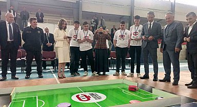 Çaycuma ilk kez Robot Yarışmasına ev sahipliği yaptı