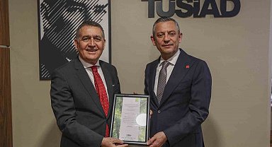 CHP Genel Başkanı Özgür Özel, TÜSİAD'ı ziyaret etti