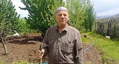 Çiftçinin sansarla diyaloğu izleyenleri gülümsetti