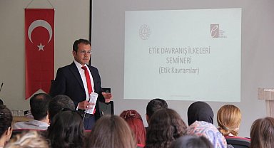 Cizre'de öğretmenlere "Etik Davranış İlkeleri" semineri verildi