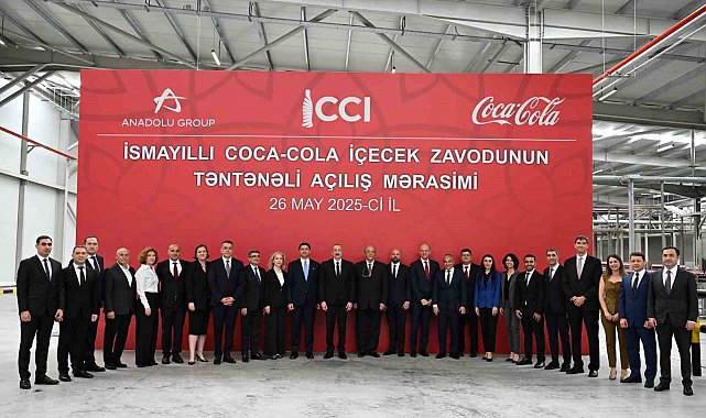 Coca-Cola İçecek'in, Azerbaycan'daki ikinci fabrikası Cumhurbaşkanı Aliyev'in katıldığı törenle açıldı