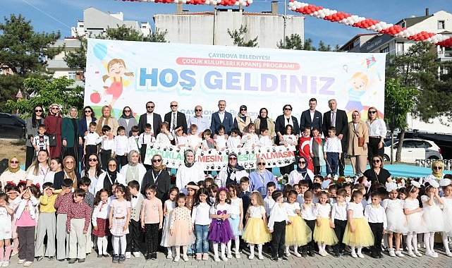 Çocuk kulüplerinde eğitim gören minikler hünerlerini sergiledi