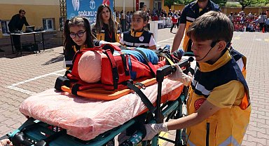 Çocuklar hem öğrendi hem eğlendi