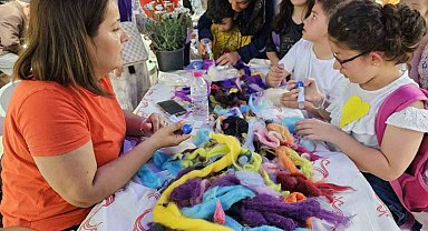 Çocuklardan annelerine özel hediye