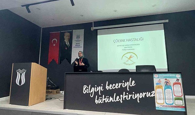 Çölyak hastalığına karşı bilinçlendirdiler