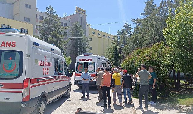Çorum'da un fabrikasında patlama: 7 yaralı