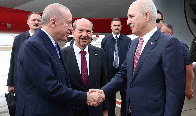 Cumhurbaşkanı Erdoğan KKTC'de