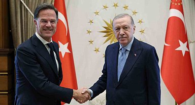 Cumhurbaşkanı Erdoğan, NATO Genel Sekreteri Rutte'yi kabul etti