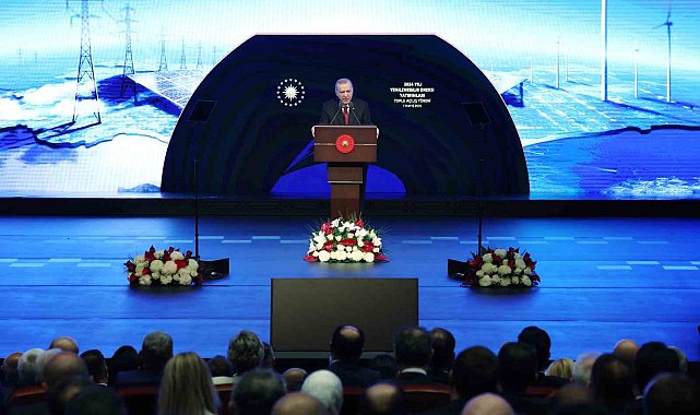 Cumhurbaşkanı Erdoğan: "Hedefimiz ithalatı düşürerek, enerji faturamızı hafifletmek ve nihai olarak da Türkiye'yi kaynakta ve teknolojide net ihracatçı bir ülke yapmaktır."