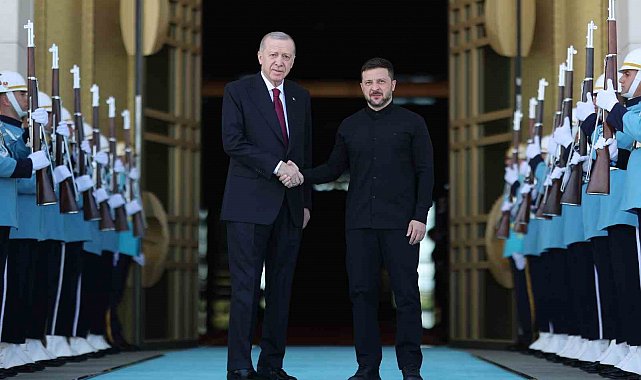 Cumhurbaşkanı Erdoğan, Ukrayna Devlet Başkanı Zelenskiy ile görüştü