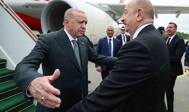 Cumhurbaşkanı Erdoğan ve Aliyev, Laçın Uluslararası Havalimanı'nın açılışını yaptı