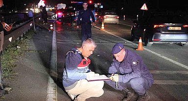 D-100 kara yolunda elektrikli bisiklet ile motosiklet çarpıştı: 1 ölü, 1 yaralı