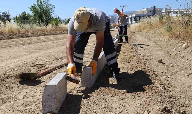 Dallıca'da 6 yeni yol için çalışmalar başladı