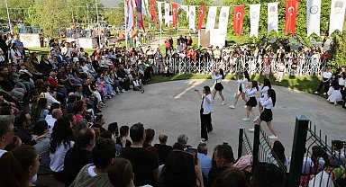 Dansın tüm renkleri Menteşe'de buluştu