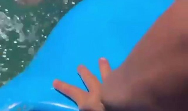 Denizde boğulmaktan son anda kurtarıldı