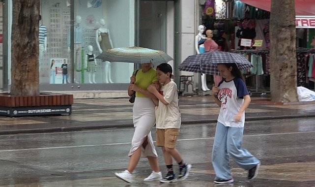 Denizli için kuvvetli yağış uyarısı