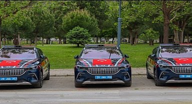 Denizli İl Jandarma Komutanlığı envanterine 3 adet TOGG eklendi