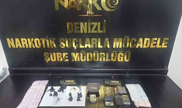 Denizli merkezli 4 ilde uyuşturucu operasyonu: 22 gözaltı