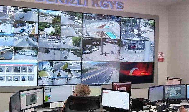 Denizli'de 209 kavşak ve yollar kameralarla denetleniyor
