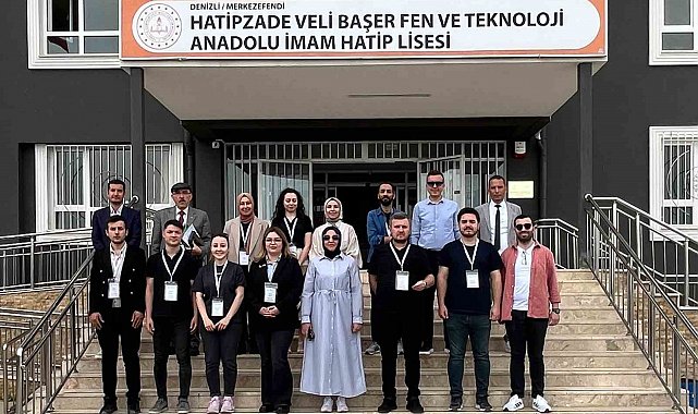 Denizli'de lise öğrencilerine meslekler tanıtdı