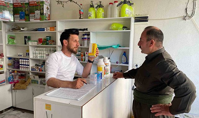 Derecik'te şap hastalığına karşı sıkı önlemler