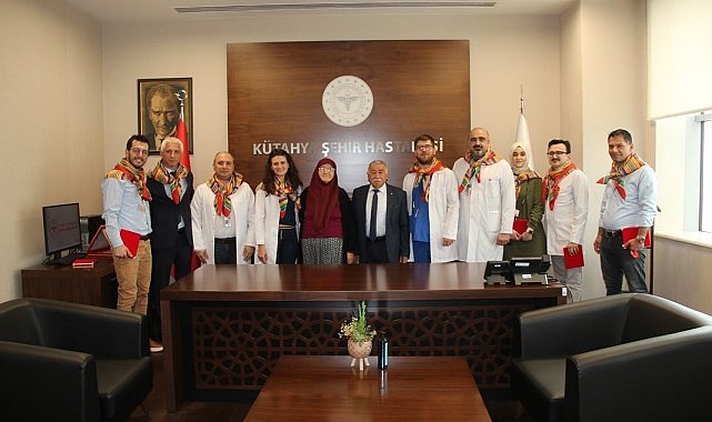 Dernek Başkanı Namaz'dan Kütahya Şehir Hastanesi'ne teşekkür