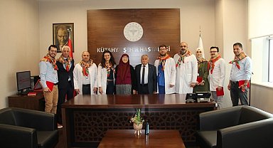 Dernek Başkanı Namaz'dan Kütahya Şehir Hastanesi'ne teşekkür