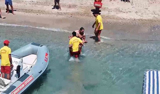 Didim Belediyesi cankurtaran ekiplerinin tatbikatı gerçeğini aratmadı