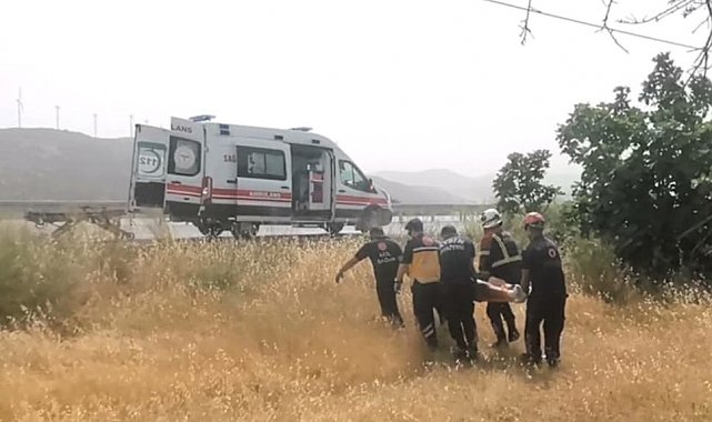 Didim'de araç takla attı: 1 yaralı