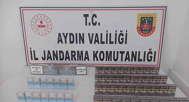 Didim'de bandrolsüz sigara ele geçirildi