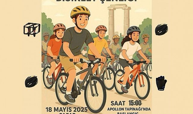 Didim'de Bisiklet Şenliği başlıyor