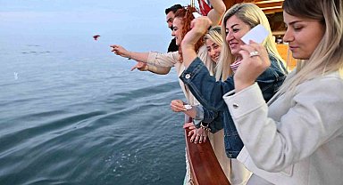 Dilekler Akdeniz'in maviliklerine uğurlandı