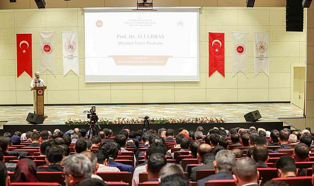 Diyanet İşleri Başkanı Erbaş: "Diyanet Akademisi, eğitim öğretim hizmetlerimizi daha ileri bir noktaya taşıyacak"