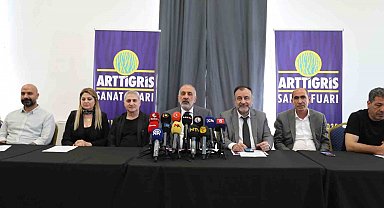 Diyarbakır'da sanat fuarının lansmanı yapıldı