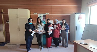 Doğal olan normal doğum farkındalık standı açıldı