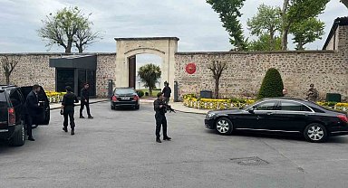 Dolmabahçe'de gerçekleşecek müzakere için heyetler giriş yaptı