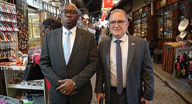 Dominik ve Kenya Büyükelçileri Gaziantep'e hayran kaldı